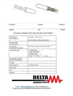 Cartridge Qoute Form