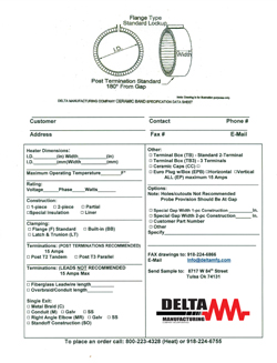 Ceramic Band Qoute Form